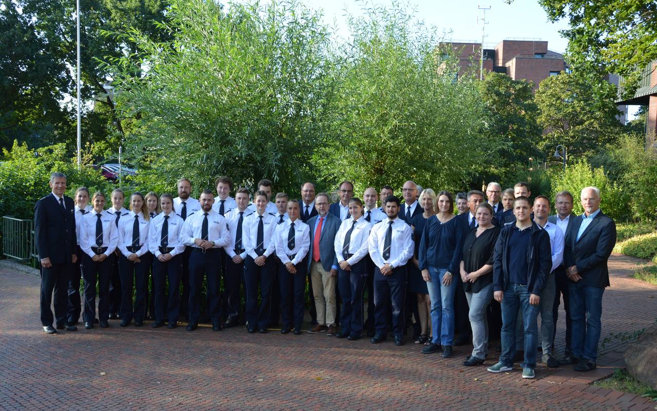 Neue PolizistInnen Kreispolizei Wesel 2019