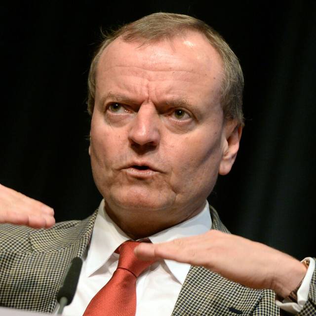 Der Hirnforscher und Bestsellerautor Manfred Spitzer spricht auf dem Deutschen Lehrertag (Archivbild)