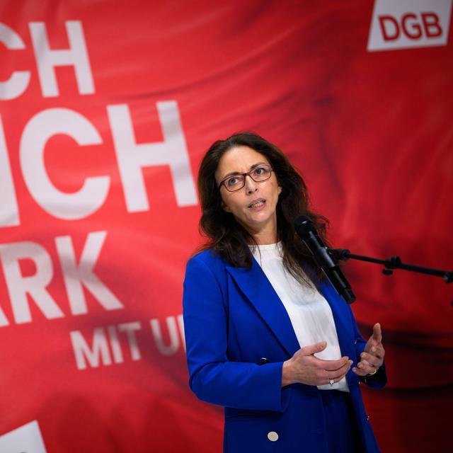 DGB-Chefin Yasmin Fahimi
