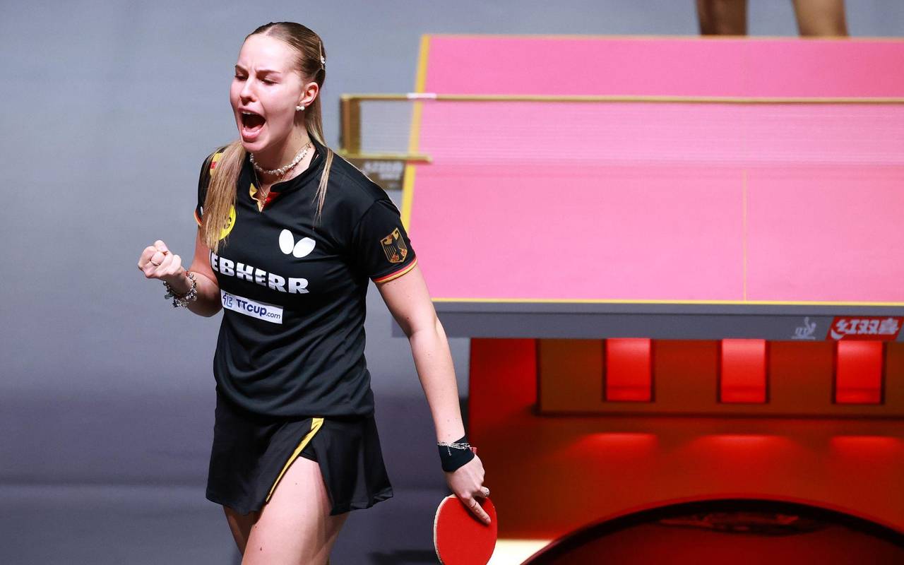 Tischtennis-Spielerin Annett Kaufmann