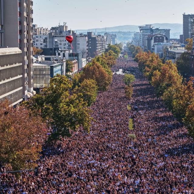 Proteste in Serbien