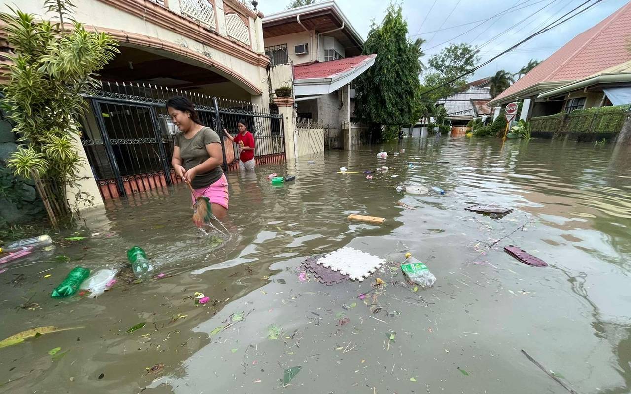 Taifun «Kalmaegi» - Philippinen