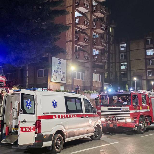 Brand im Pflegeheim in Bosnien