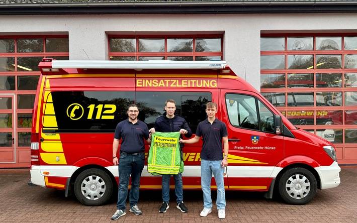Neue Pressesprecher bei der Freiwilligen Feuerwehr Hünxe