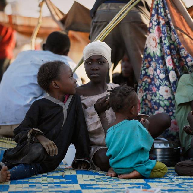 Flüchtlinge im Sudan