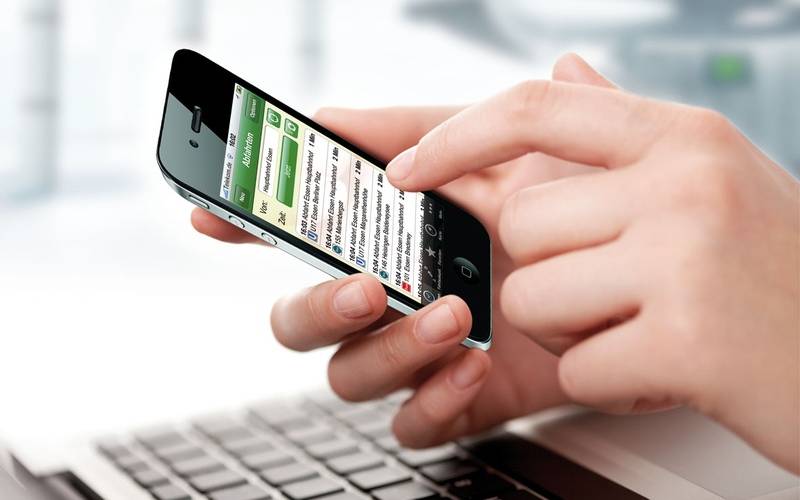 Die neue Fahrplan-App des VRR.