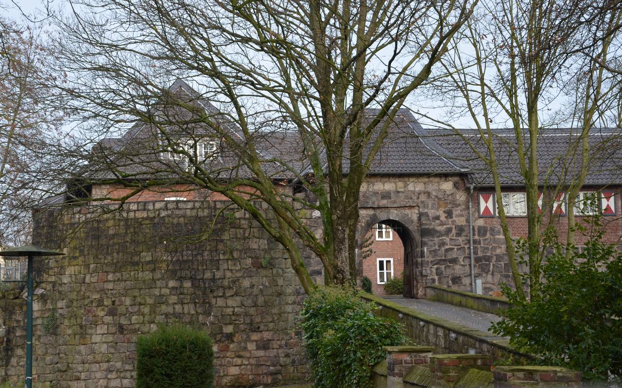 Burgeingang an der Burghofbühne in Dinslaken