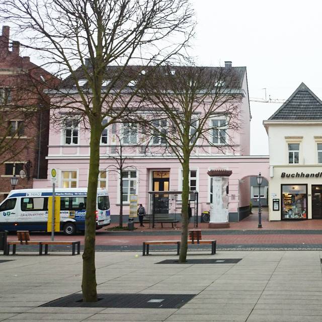 Der Fischmarkt bzw. Holzmarkt in Rheinberg.