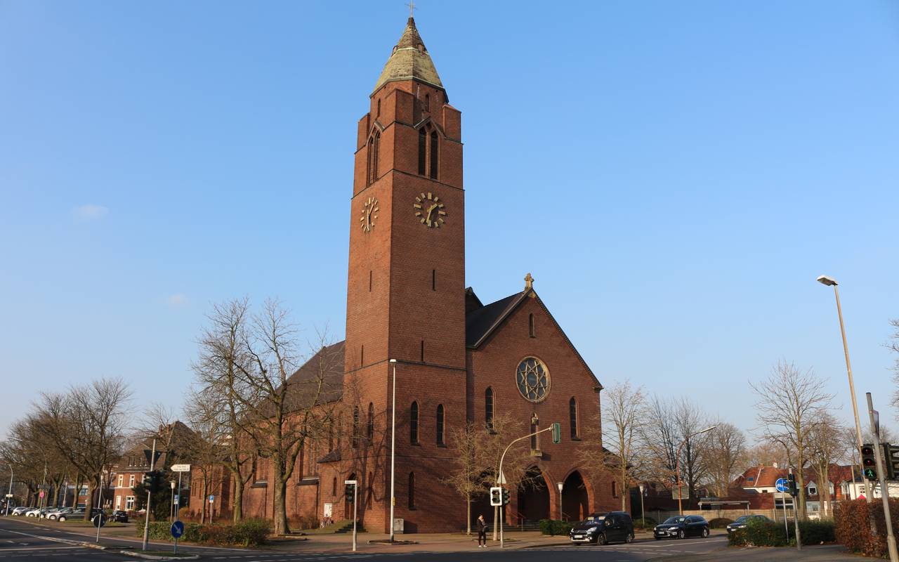 Die Kirche in Kamp-Lintfort.