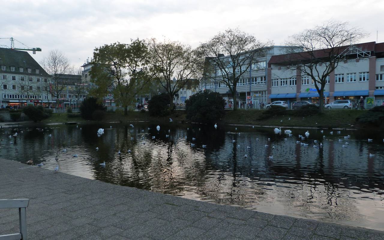 Der Königliche Hof in Moers.
