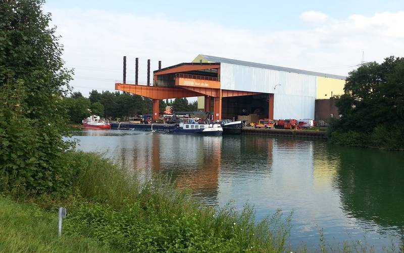 Getriebe fällt auf Schiff
