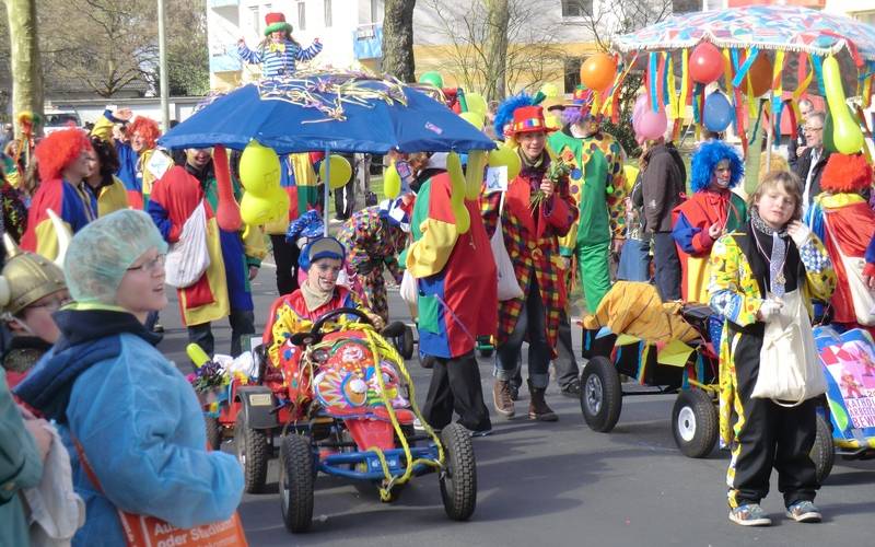Karnevalszug in Voerde