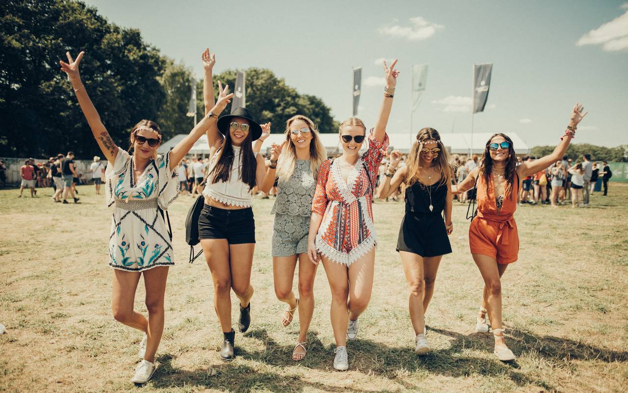 Festival-Besucher bei Parookaville 2017