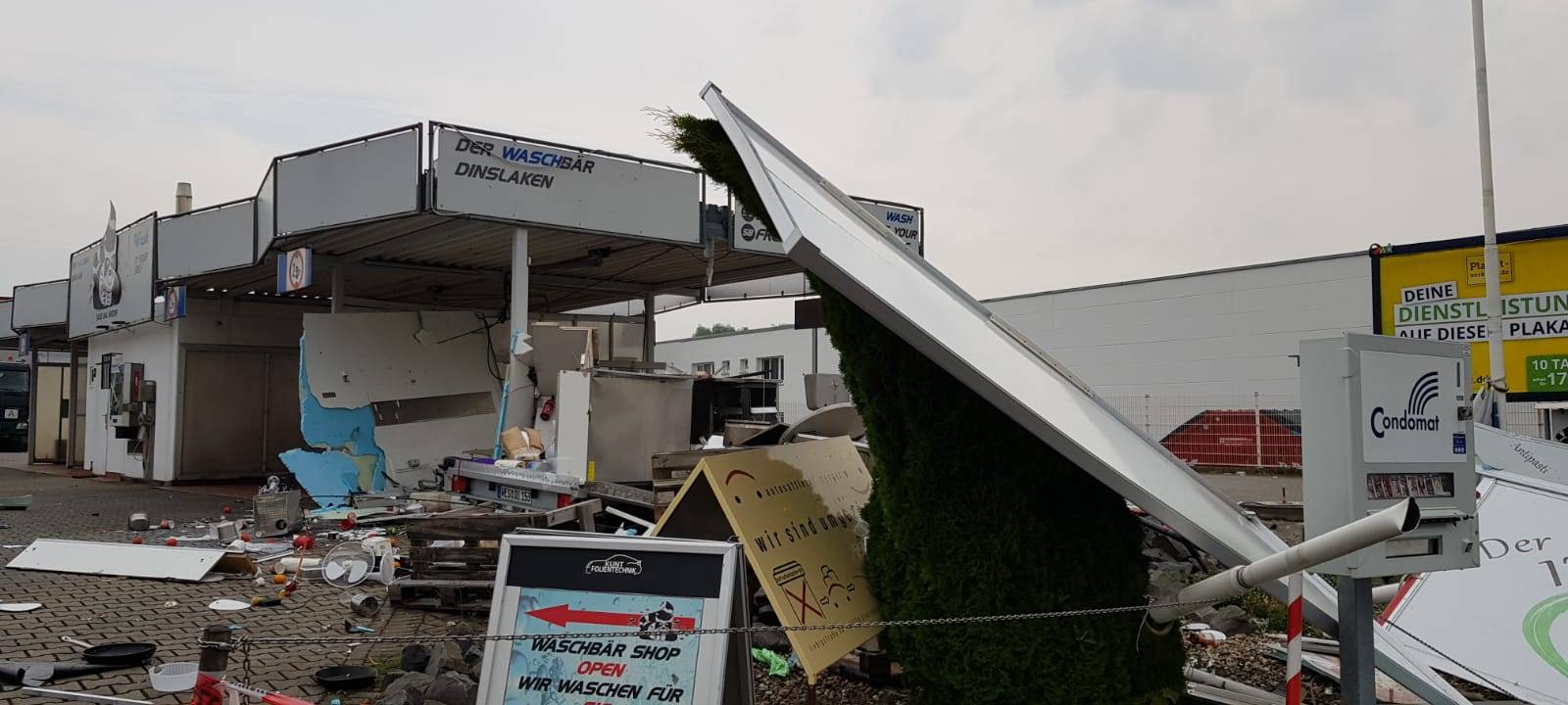 Nichts Neues nach Explosion von Foodtruck