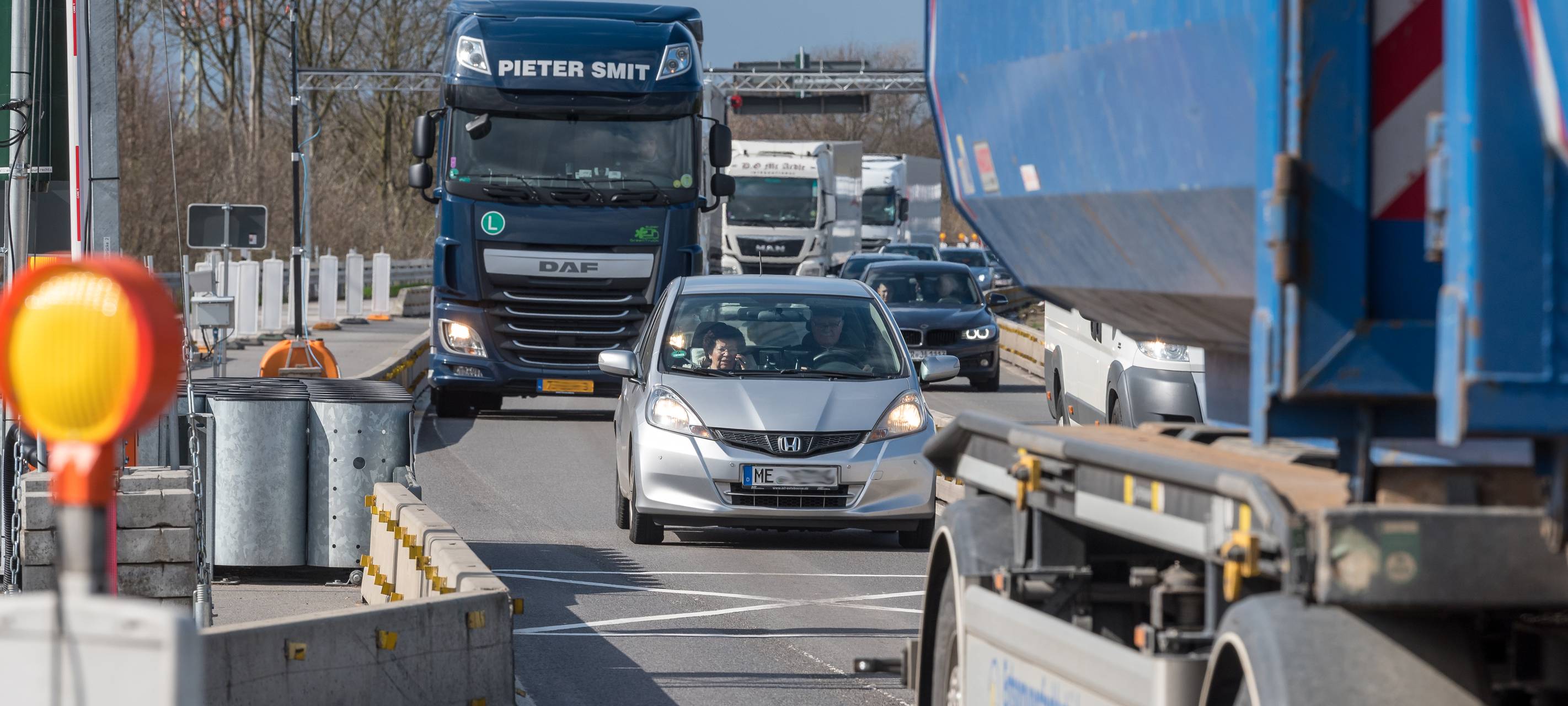 LKW-Waage auf A40 wird gewartet