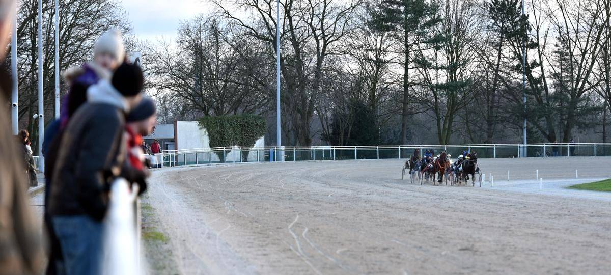 Boden auf Trabrennbahngelände in Dinslaken wird gecheckt