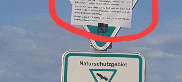 Bürgerinitiative "Contra Rheinuferverbot - mein Vater Rhein" wird gegründet