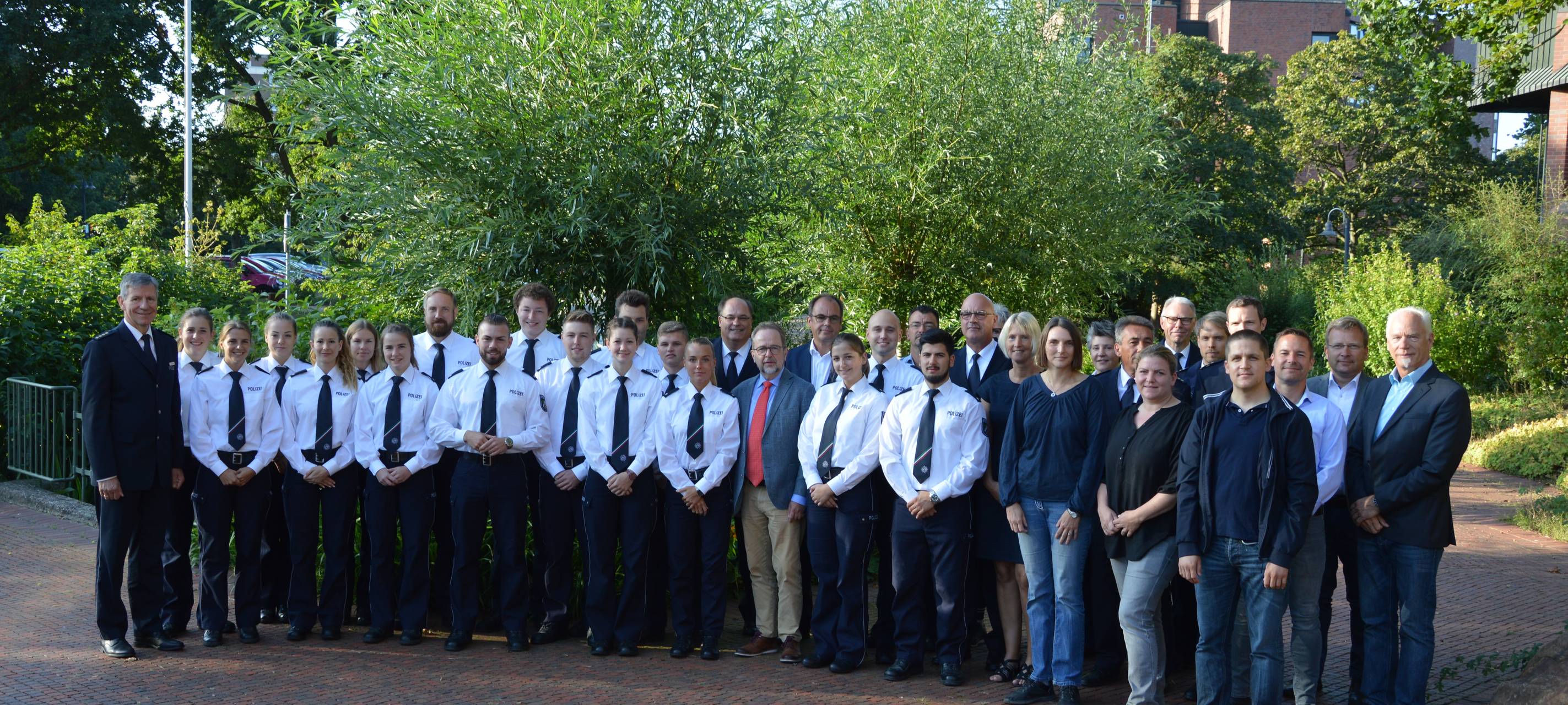 Neue PolizistInnen Kreispolizei Wesel 2019
