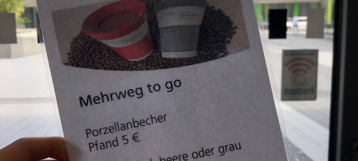 Keine Pappbecher mehr an der Hochschule Kamp-Lintfort
