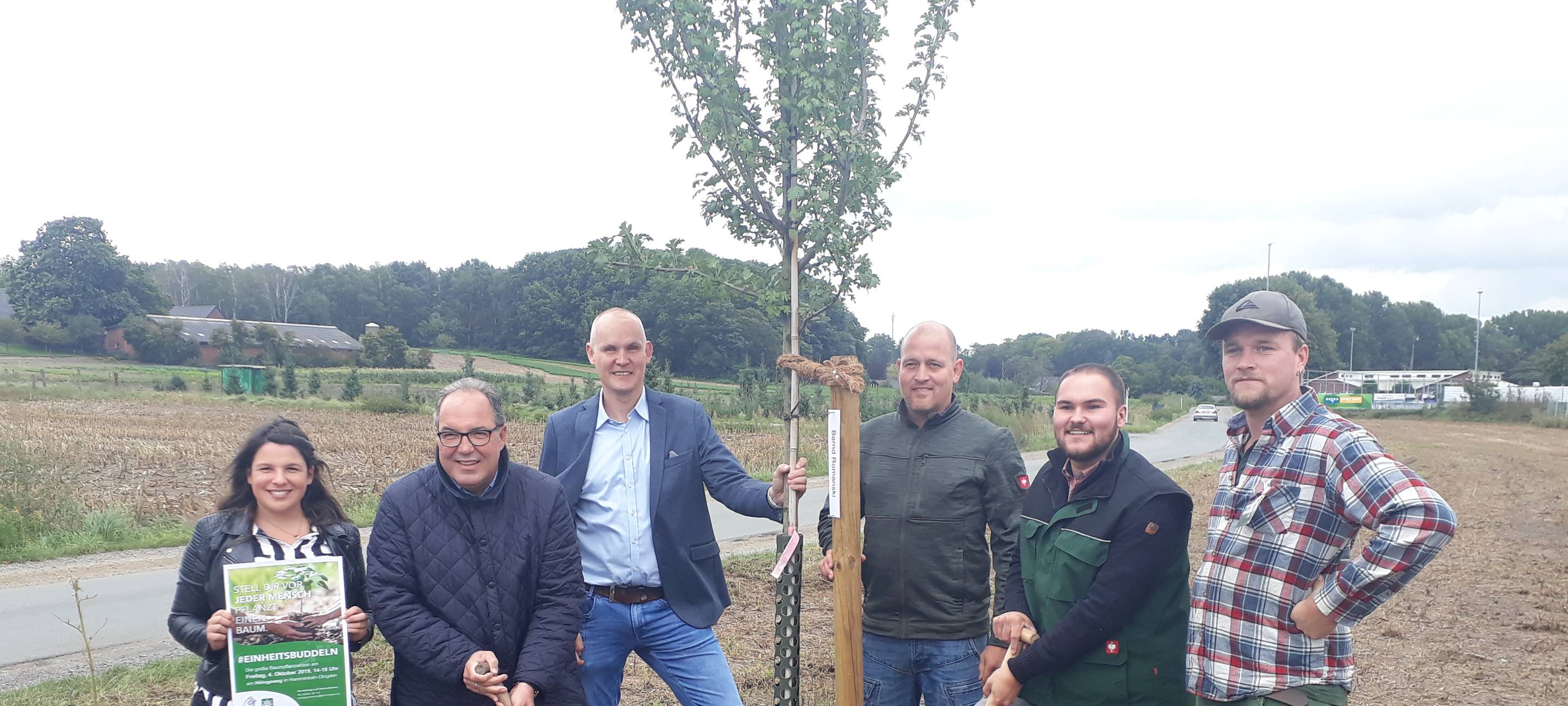 Einheitsbuddeln in Hamminkeln