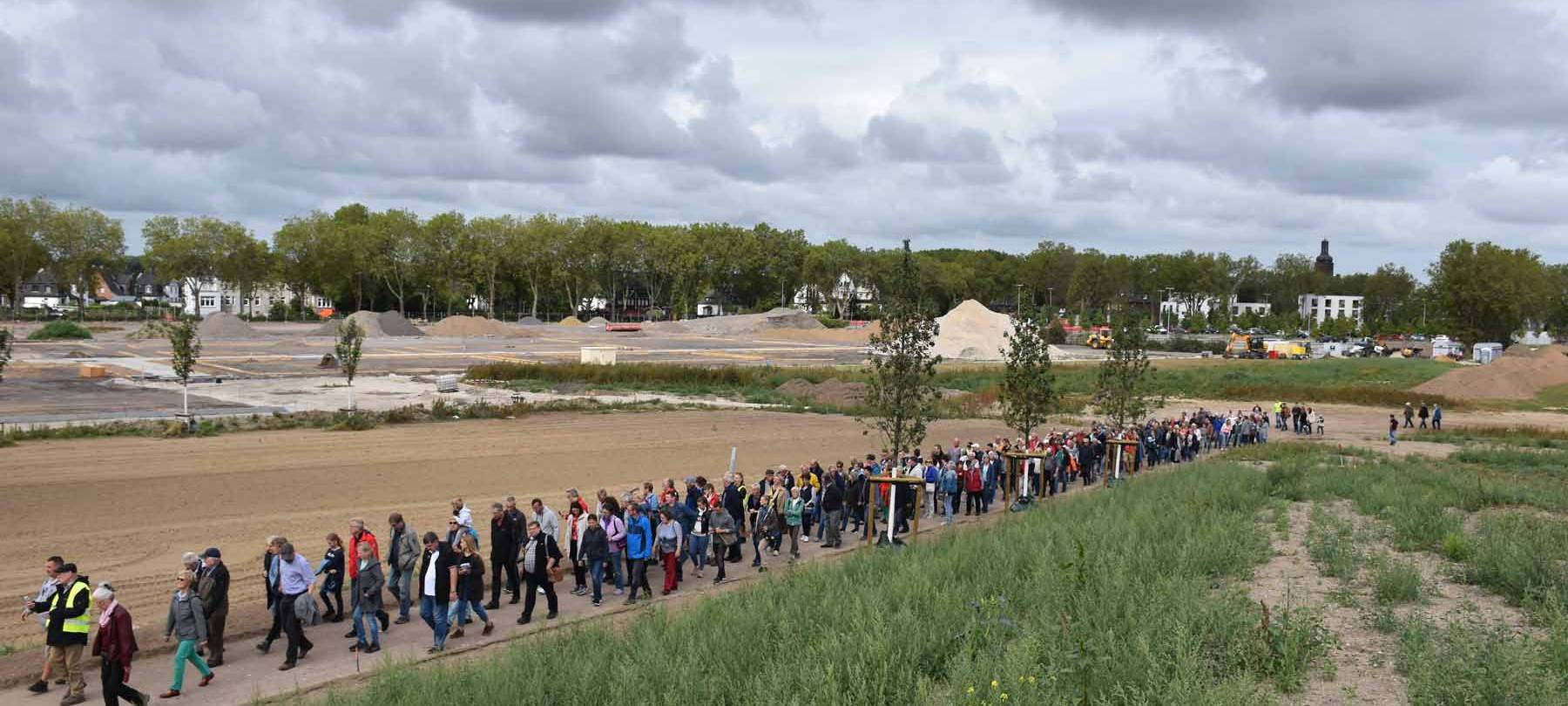 Vorerst letzte Baustellenführung