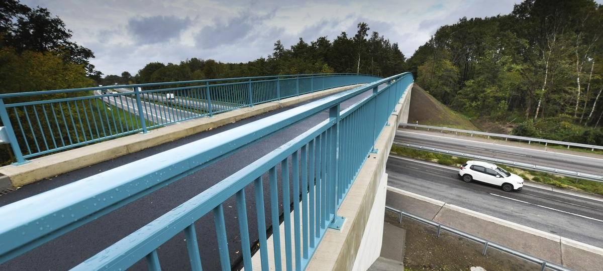 Neue Überführungen über A3 in Hamminkeln sind eröffnet