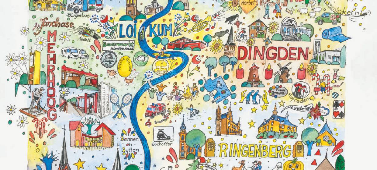 Hamminkeln hat ein eigenes Wimmelbild