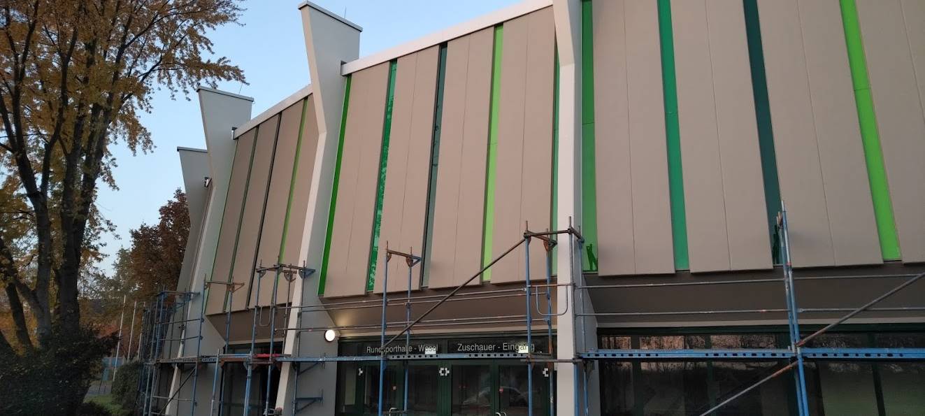 Sanierung der Rundsporthalle