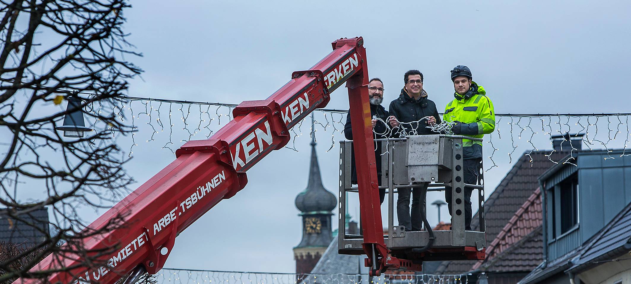 Weihnachtsdeko in Rheinberg