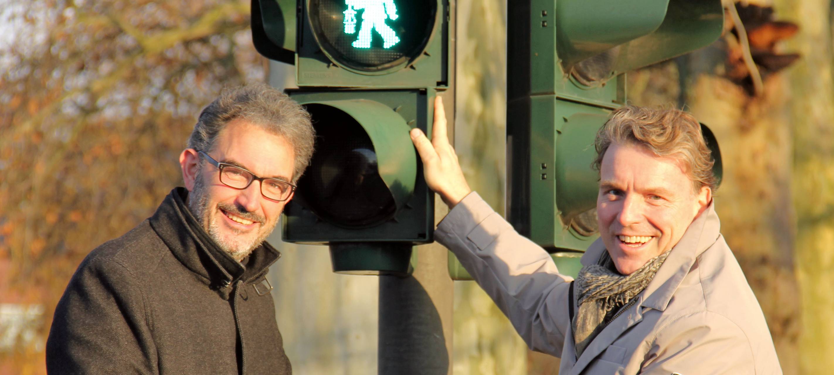 Erste Bergmannsampel in Moers steht