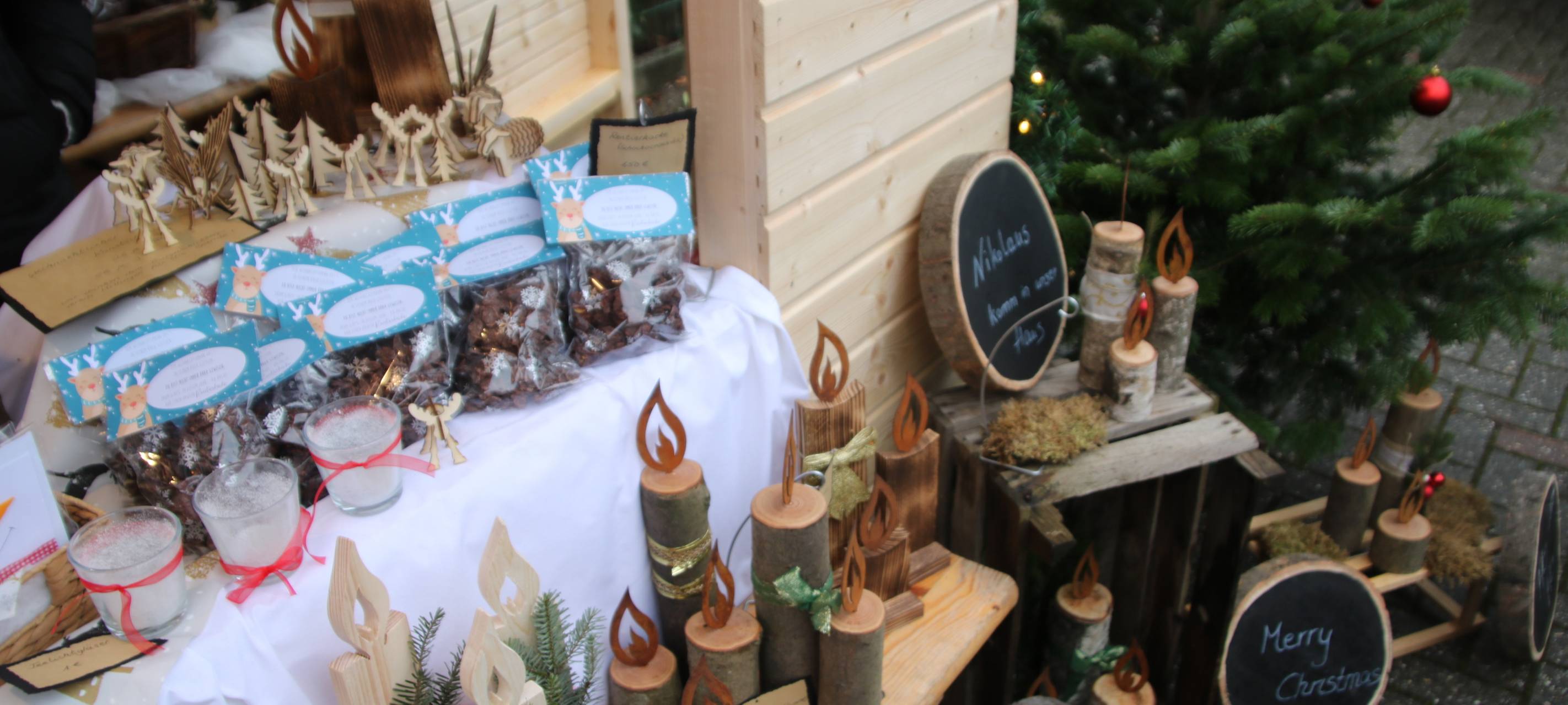Der kleinste Weihnachtsmarkt am Niederrhein