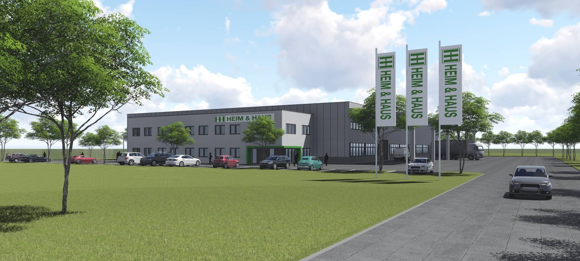 Heim&Haus baut Werk in Voerde