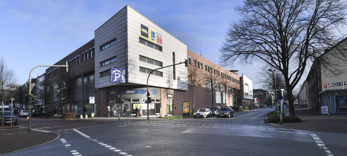 Im Weseler Esplanade-Center laufen erste Umbauarbeiten