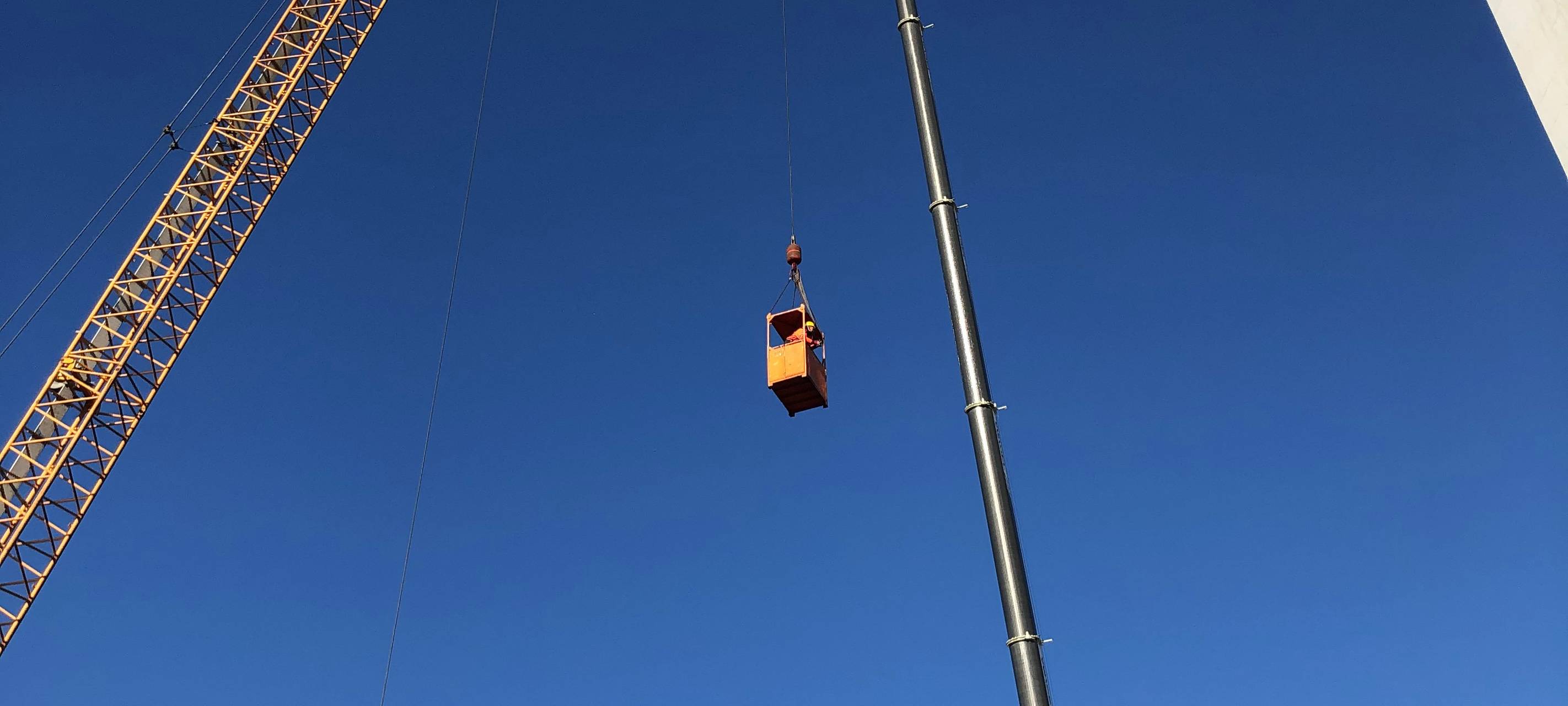 Schachtturm-Rückbau auf Rossenray in Kamp-Lintfort gestartet