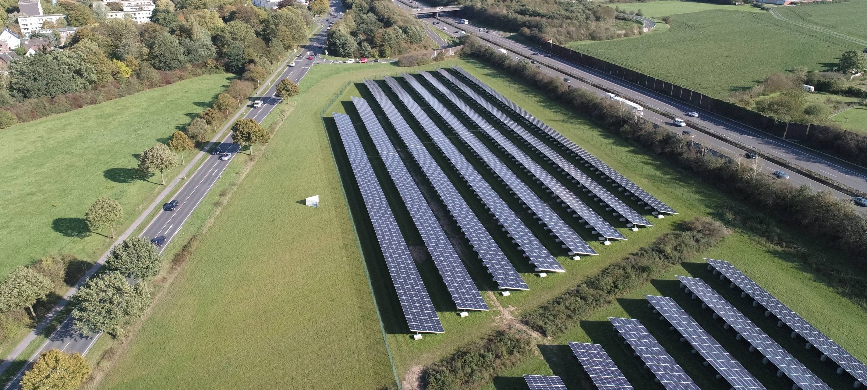 Neuer Solarpark in Xanten an das Netz angeschlossen