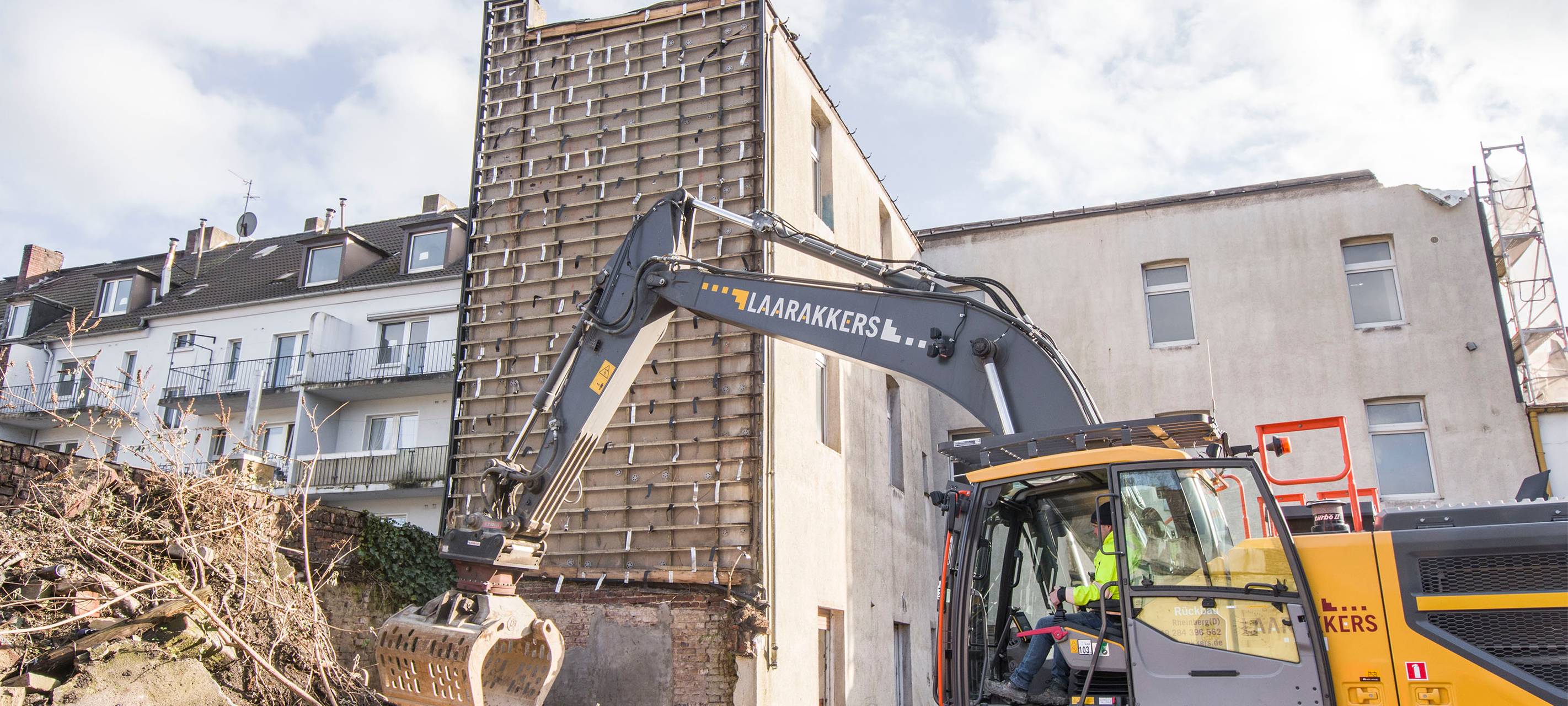 Abriss von Problemhäusern