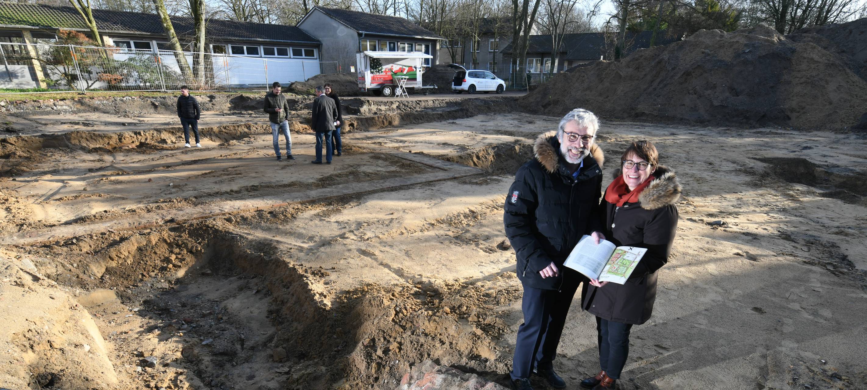 Baustopp in Voerde - LVR prüft Reste historischer Gebäude