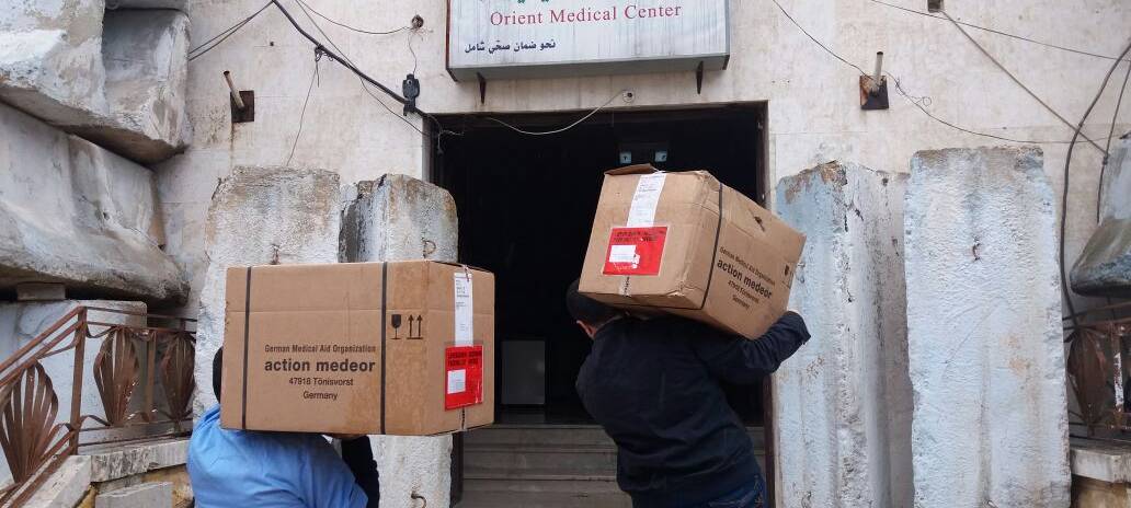 action medeor ruft zu Spenden für Syrien auf