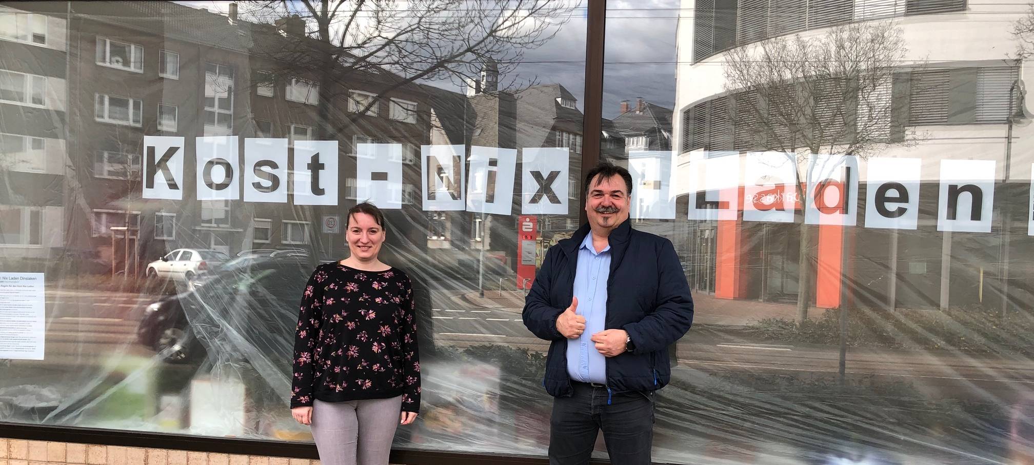 Neuer Kost-Nix-Laden eröffnet heute in Dinslaken