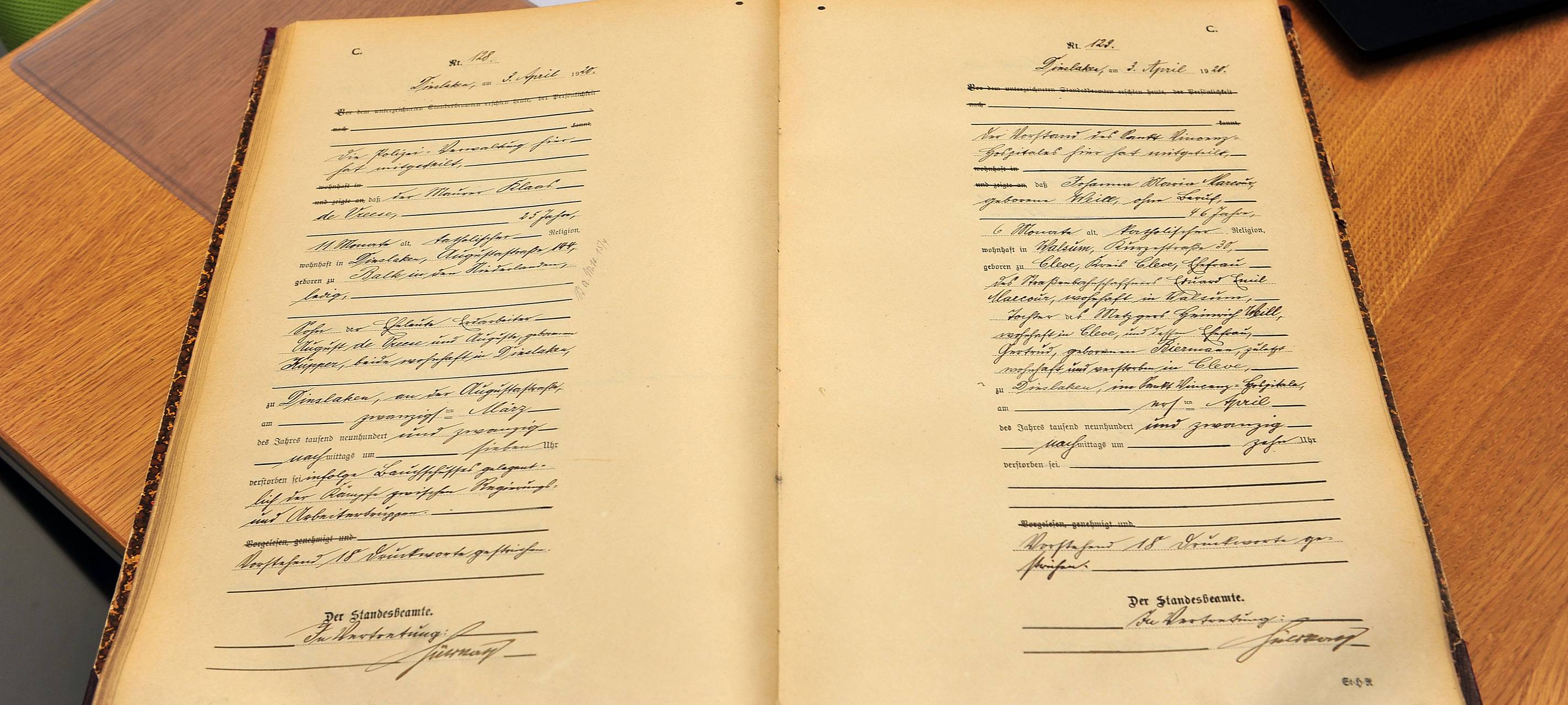 Dinslaken - Aufbereitung der Märzunruhen vor 100 Jahren