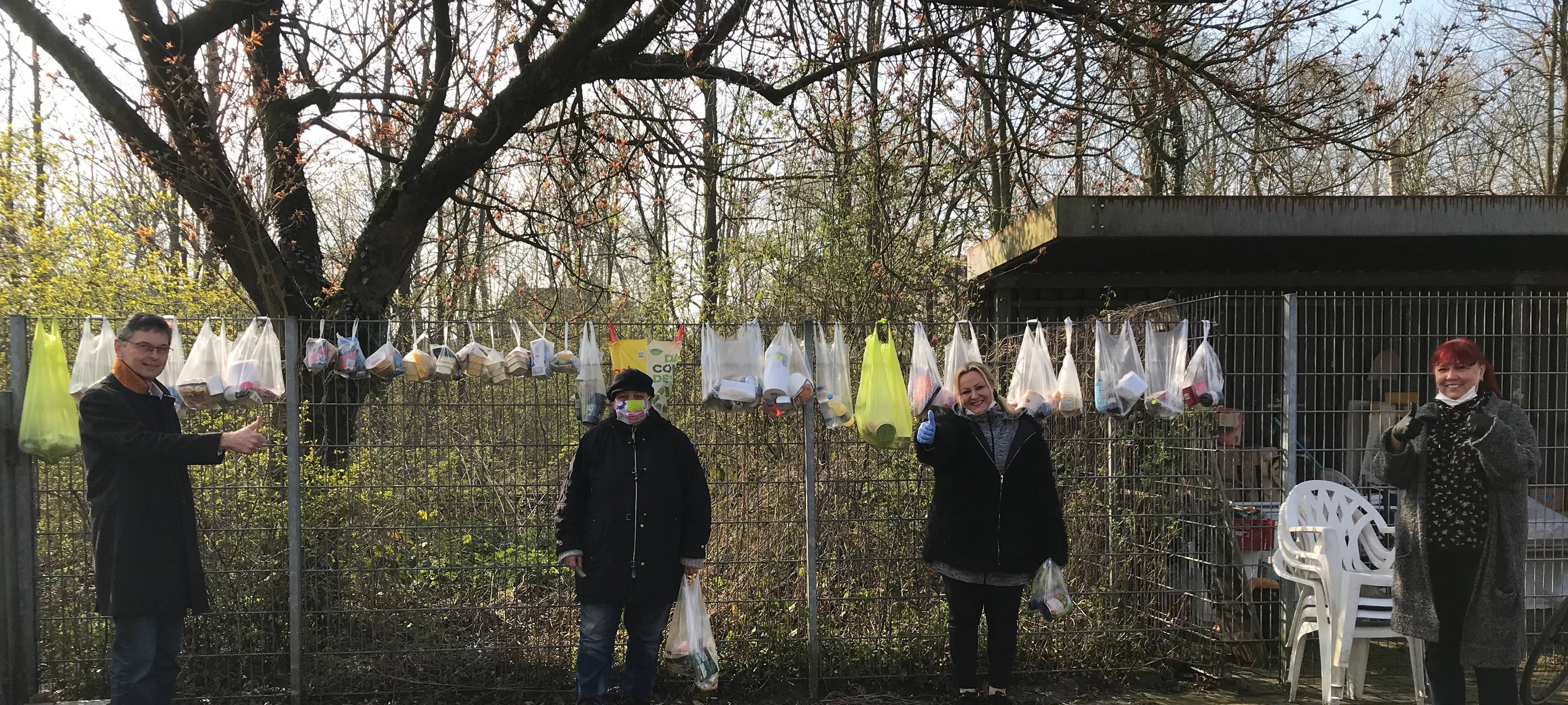 "Gabenzaun" in Neukirchen - Vluyn erfolgreich gestartet