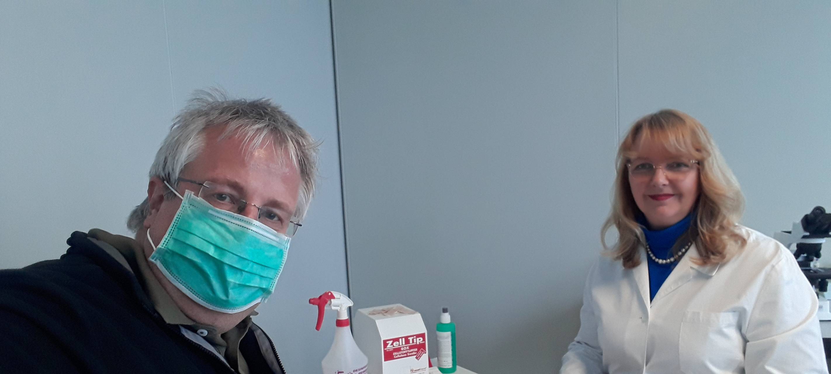 Kampf gegen das Coronavirus - Neuer Test aus Wesel