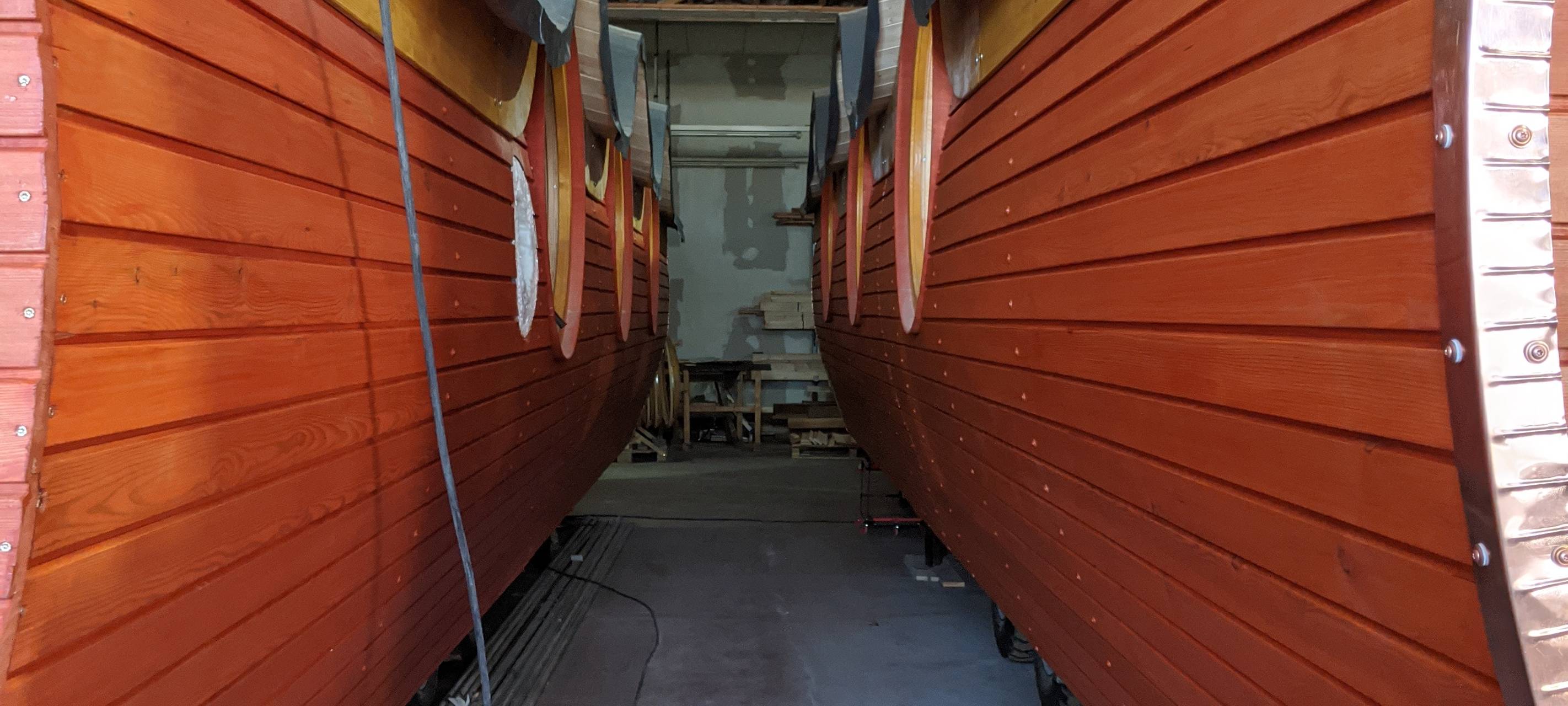 Bauwagen im Waldkindergarten Alpen angekommen