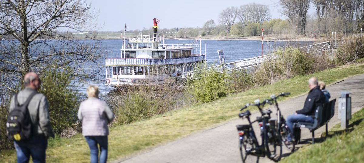 Parkplatz an der Weseler Rheinpromenade wird abends gesperrt