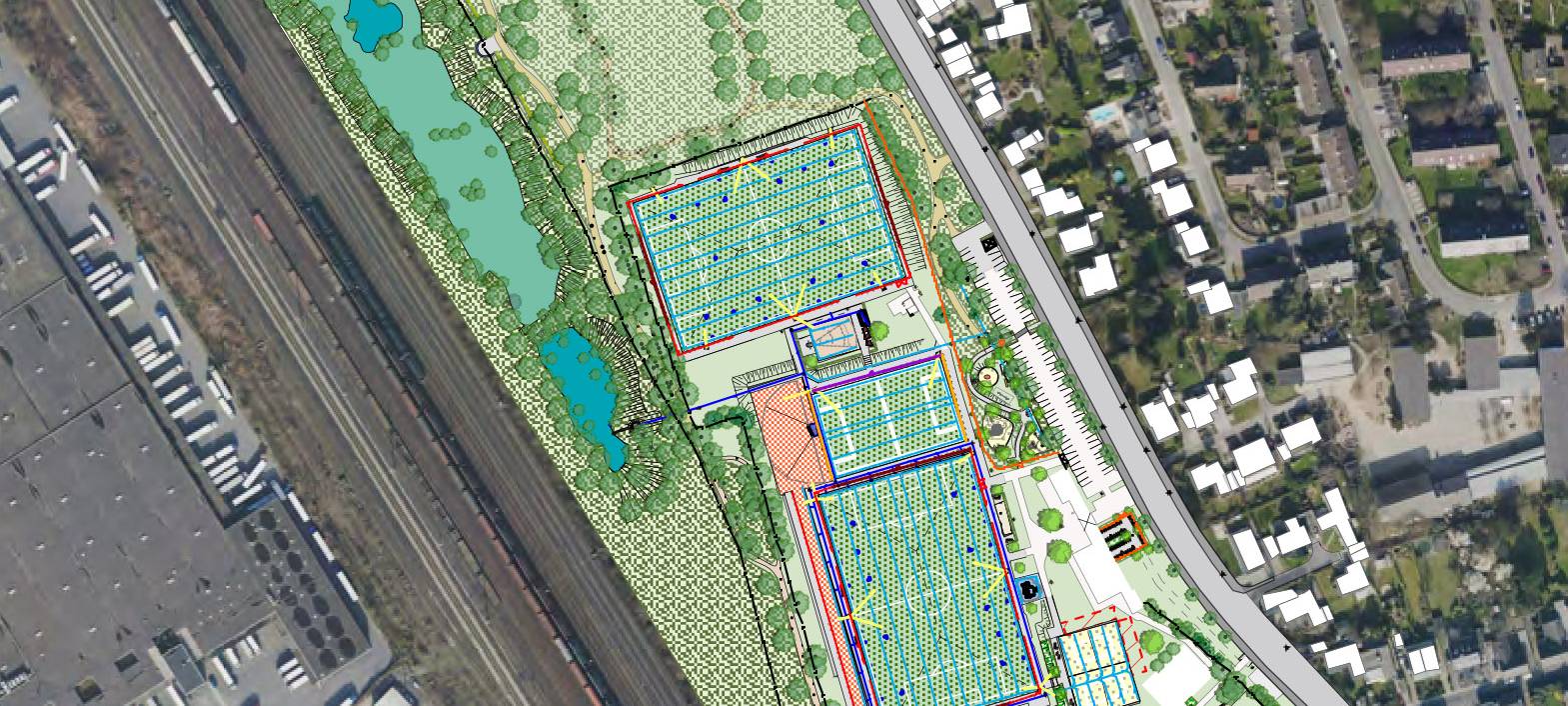 Vorarbeiten für neuen Sportpark in Moers-Asberg starten