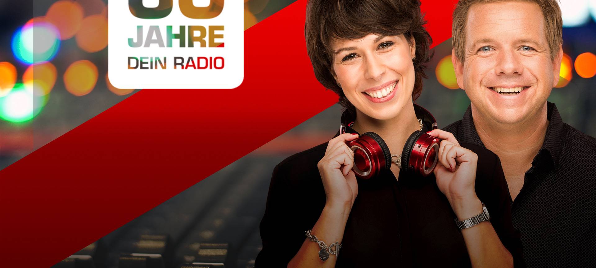 Steffi Hain und Marc Torke wollen mit euch feiern. 30 Jahre dein Radio.