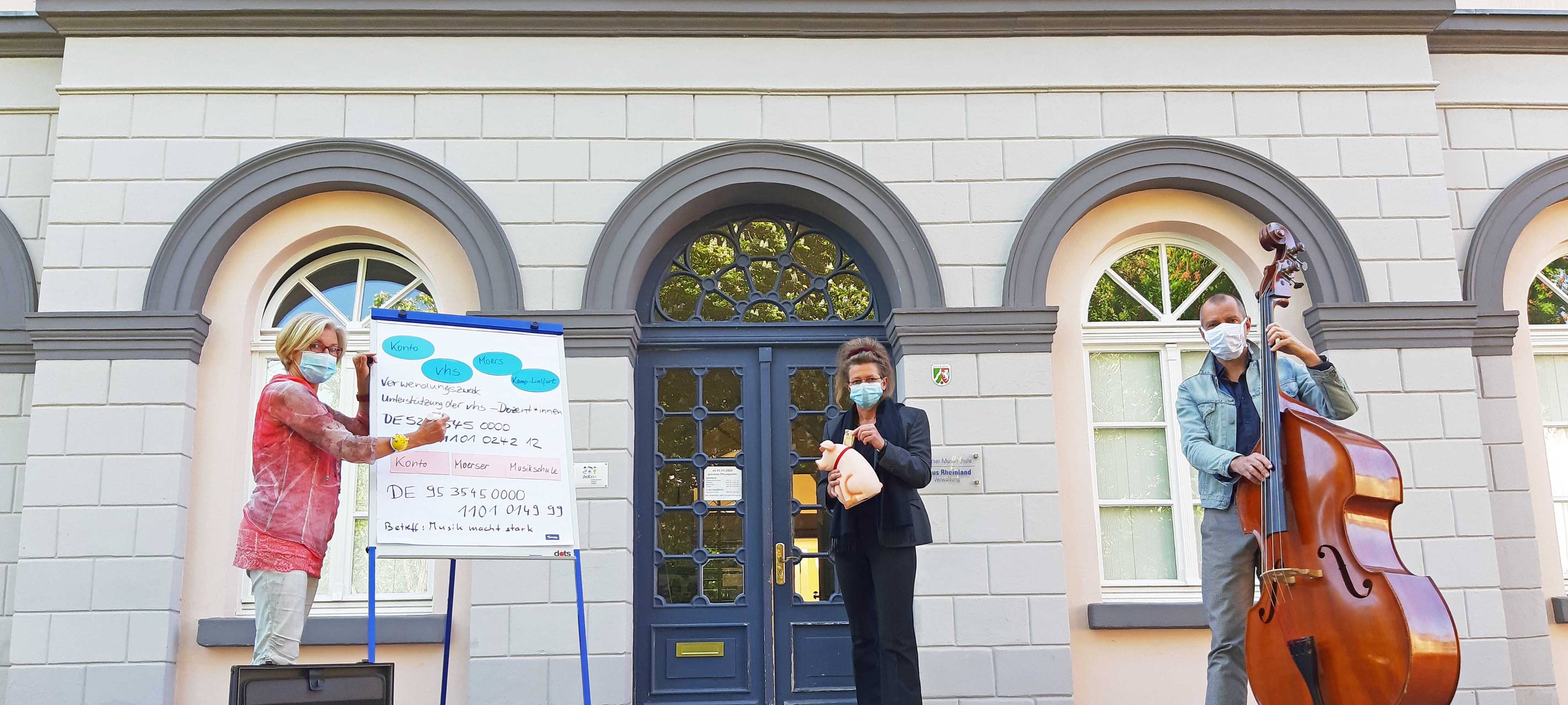 VHS Moers - Kamp-Lintfort und Musikschule setzen auf Solidarität