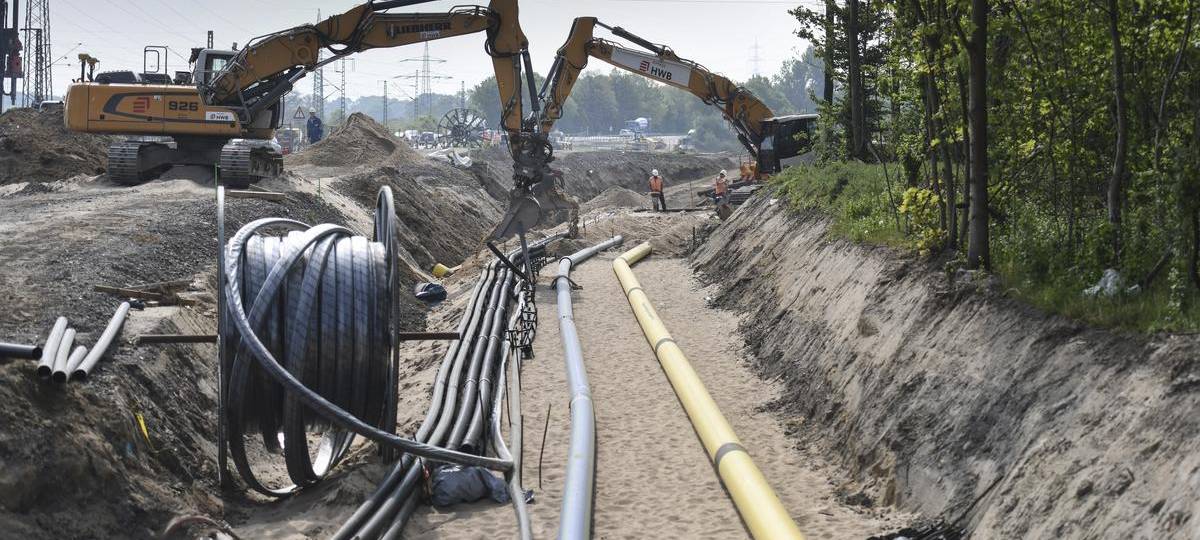 B8 in Wesel nördlich der Lippebrücke halbseitig gesperrt