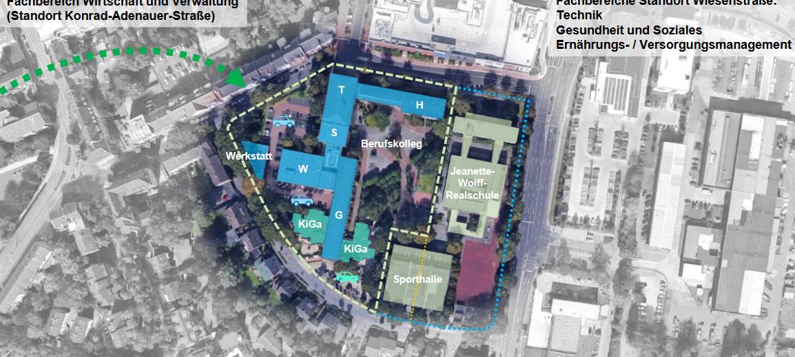 Dinslaken: Kreistag beschäftigt sich mit Berufskolleg-Plänen