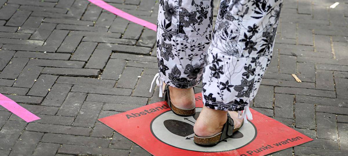 Shopping-Ansturm auf niederländische Städte blieb aus